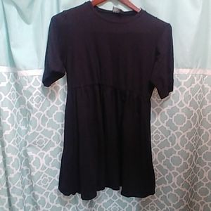 Asos black tunic top